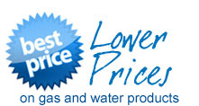 Lower prices on Gas and Water products